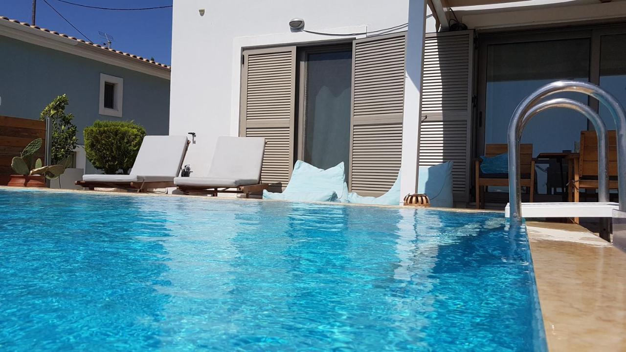 White Villas Lefkada กาลามิตซี ภายนอก รูปภาพ