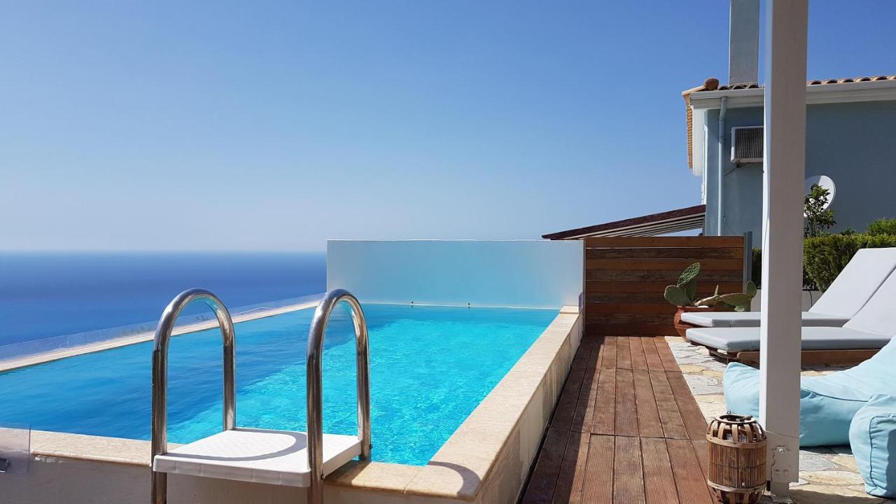 White Villas Lefkada กาลามิตซี ภายนอก รูปภาพ