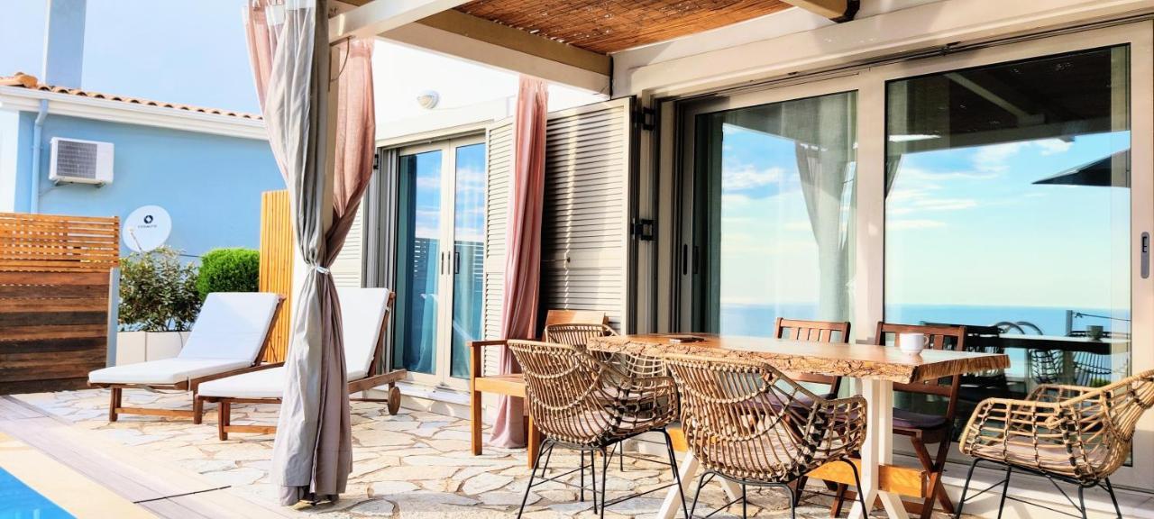 White Villas Lefkada กาลามิตซี ภายนอก รูปภาพ